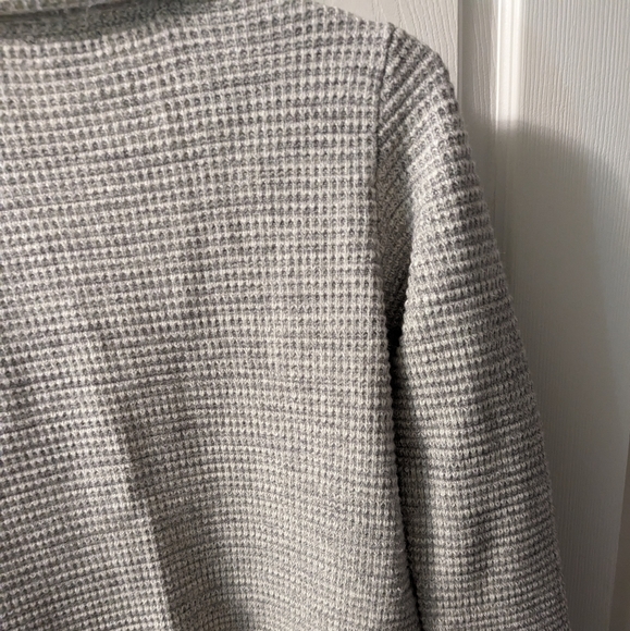 Dynamite Grey & White Knit Sweater Coat | Size XS - Picture 11 of 11